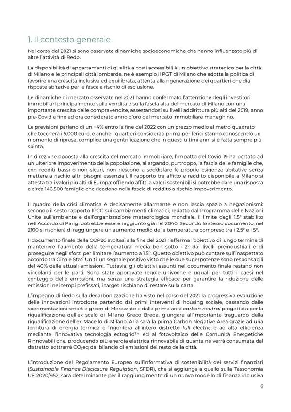 2021 | Relazione Annuale di Impatto - Page 6
