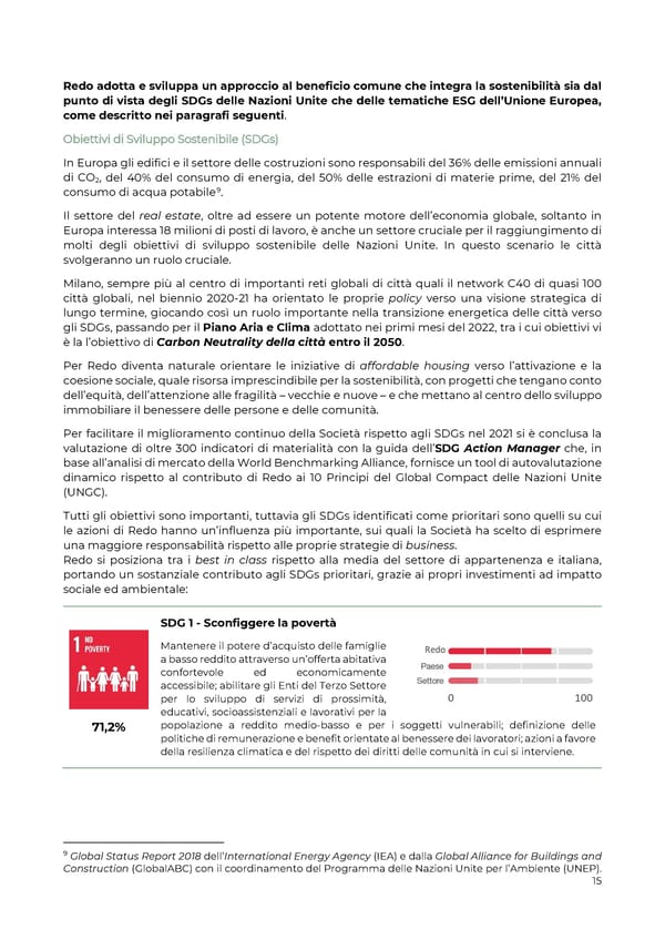 2021 | Relazione Annuale di Impatto - Page 15
