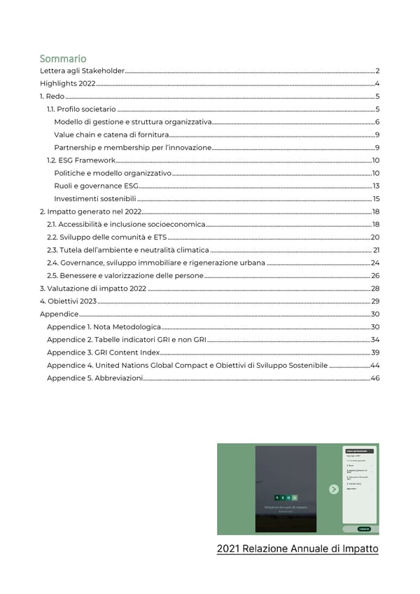 2022 | Relazione Annuale di Impatto - Page 2