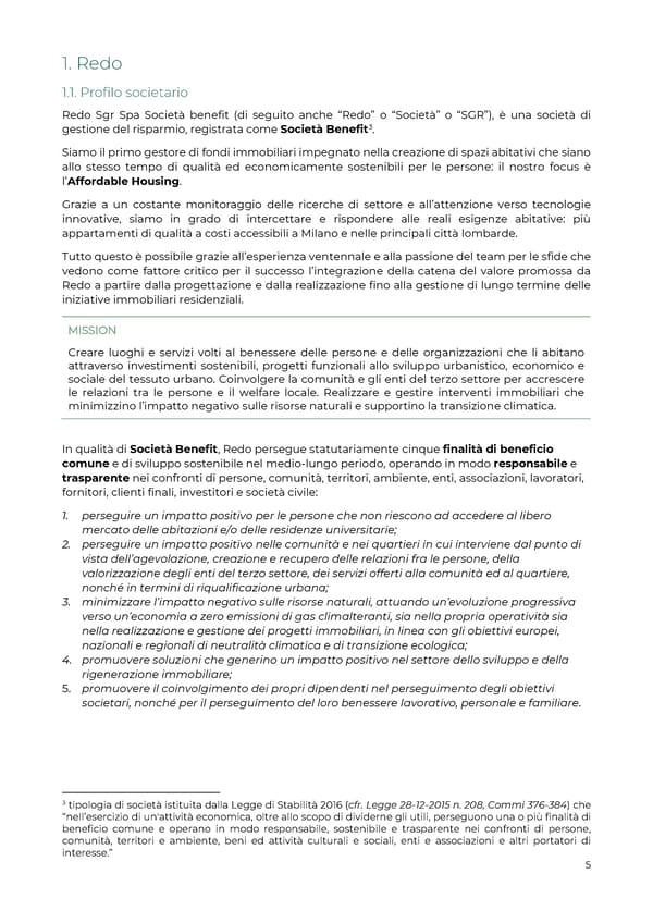 2022 | Relazione Annuale di Impatto - Page 6