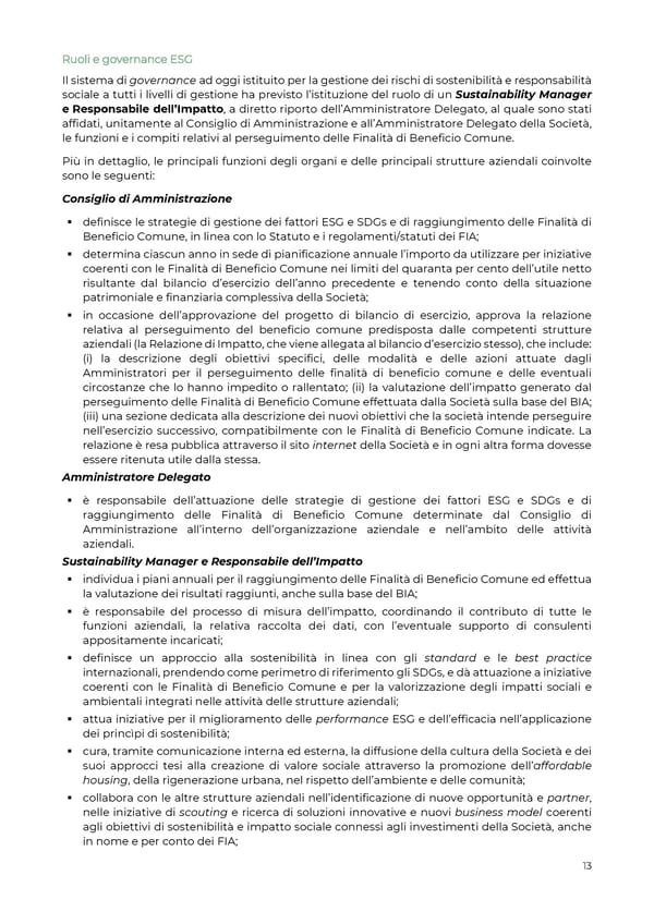 2022 | Relazione Annuale di Impatto - Page 14