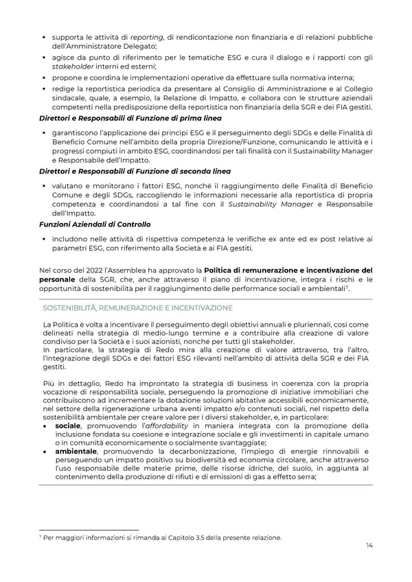 2022 | Relazione Annuale di Impatto - Page 15