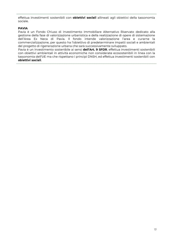 2022 | Relazione Annuale di Impatto - Page 18