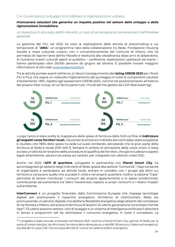 2022 | Relazione Annuale di Impatto - Page 25