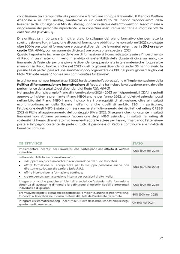 2022 | Relazione Annuale di Impatto - Page 28