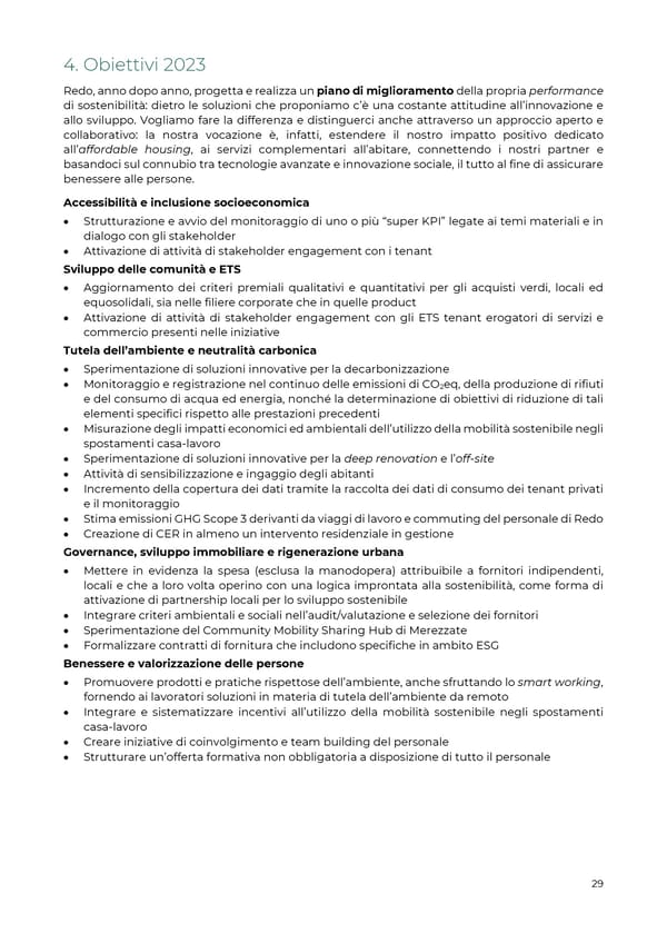 2022 | Relazione Annuale di Impatto - Page 30